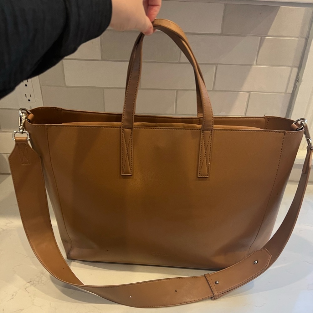 Calpak Haven Tote in Toffee